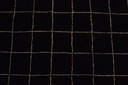 House of Rugs - Teppich mit schwarzen Quadraten