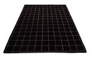 House of Rugs - Teppich mit schwarzen Quadraten