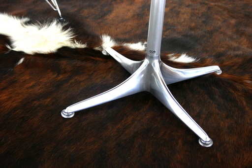 Horst Brüning for COR, Mid-Century Coffee Table, Side Table / Tisch, polished aluminum