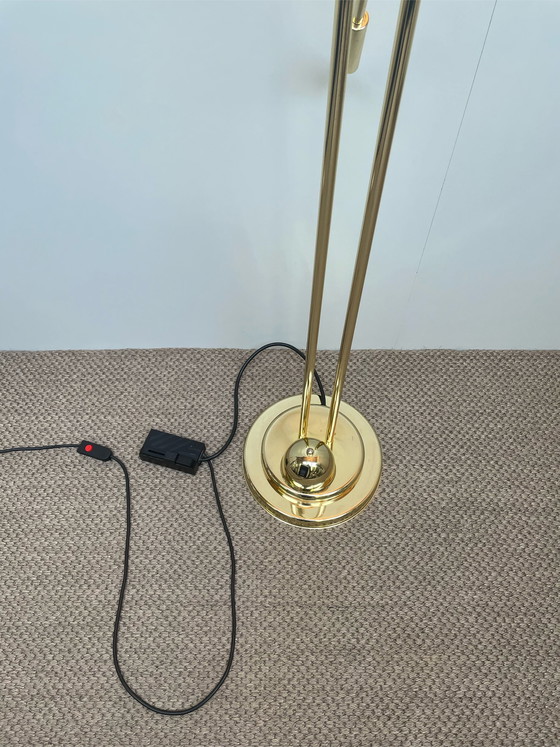 Image 1 of Vintage Stehlampe aus Messing von HB Design