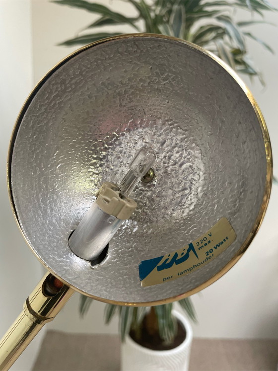 Image 1 of Vintage Stehlampe aus Messing von HB Design