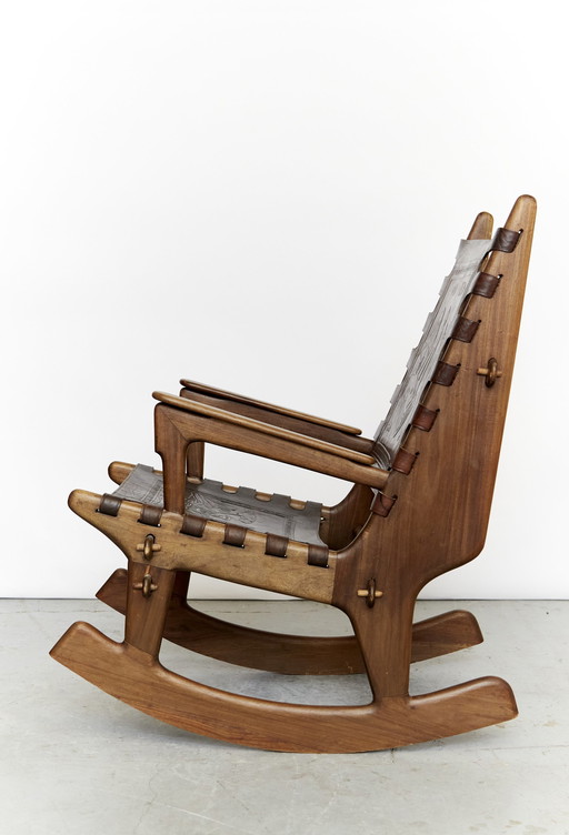 Angel I. Pazmino Rocking-Chair for Muebles de Estilo