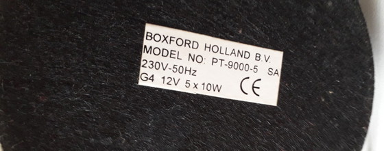 Image 1 of Jan des Bouvrie Tischleuchte silberfarben