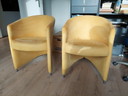 2 Design-Esszimmerstühle, Modell Foxtrot