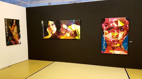 Image 1 of Afrikanische Dame - Afrikanische Dame - Mischtechnik