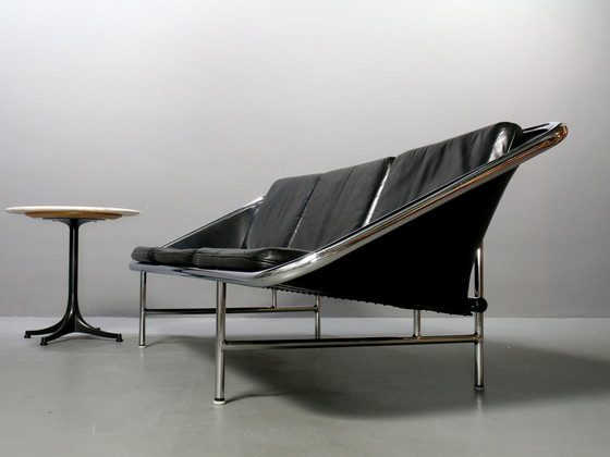 Image 1 of Leder Sling Sofa von George Nelson, Herman Miller, Rarität 60th