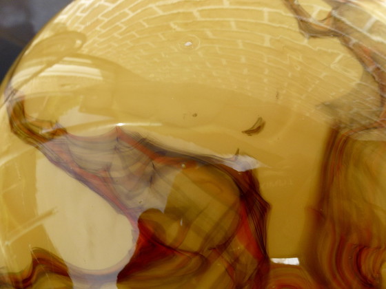 Image 1 of Art Deco Schalen-Hängelampe