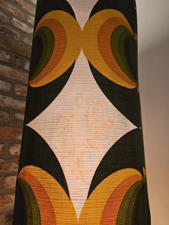 Image 1 of Retro XL Stehleuchte mit Glassockel aus den 1960er Jahren