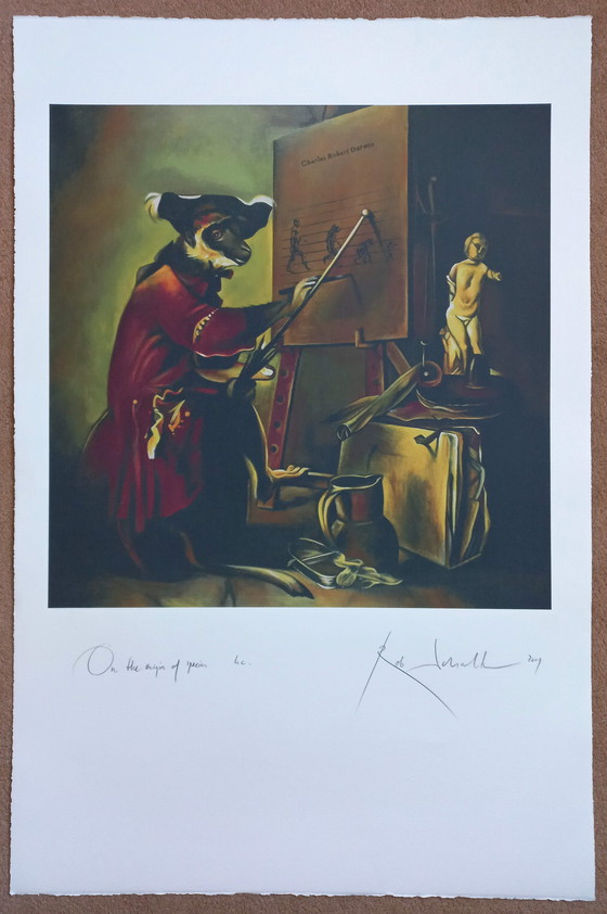 Image 1 of Rob Scholte - Vom Ursprung der Arten, Siebdruck (groß!)