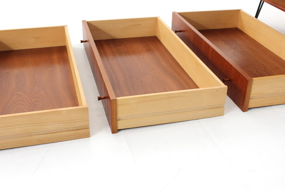 Image 1 of Mid Century Teak Sideboard, Kommode der Oldenburger Möbelwerkstätten