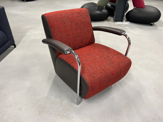 Image 1 of Leolux Scylla Sessel rotbraun