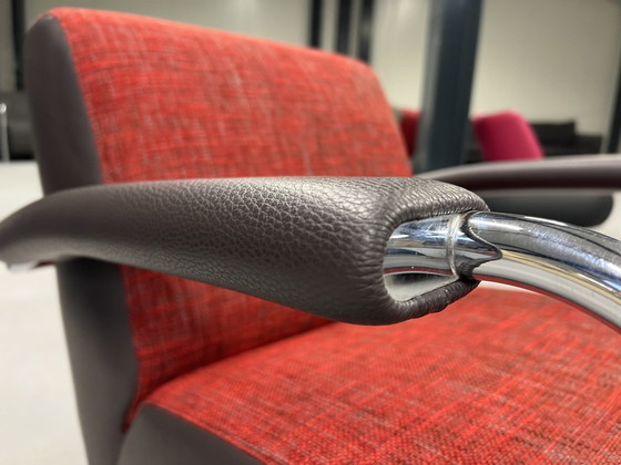 Image 1 of Leolux Scylla Sessel rotbraun