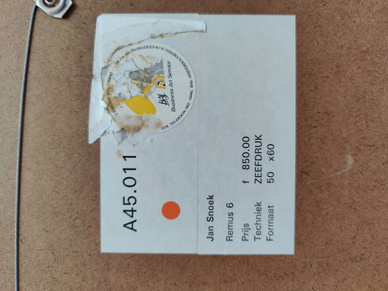 Image 1 of Jan Snoeck „Remus 6“ Siebdruck