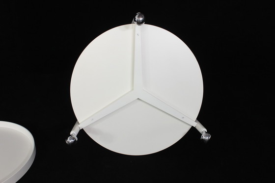 Image 1 of Mid Century Hans Bolling Servierwagen, Teewagen mit entnehmbarem Tablett