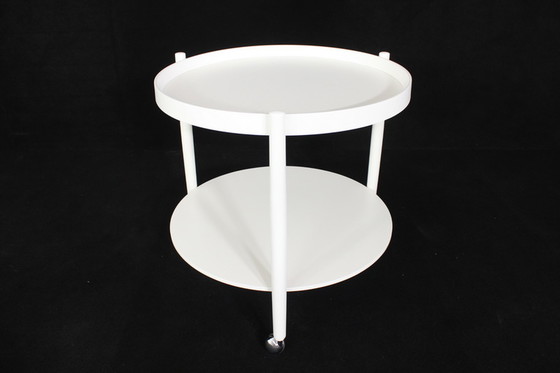 Image 1 of Mid Century Hans Bolling Servierwagen, Teewagen mit entnehmbarem Tablett