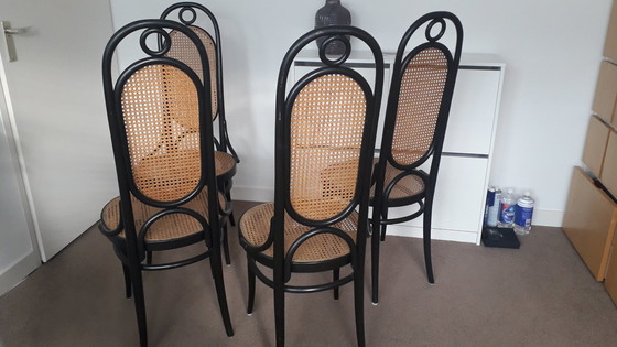 Image 1 of 4x Thonet Esszimmerstuhl