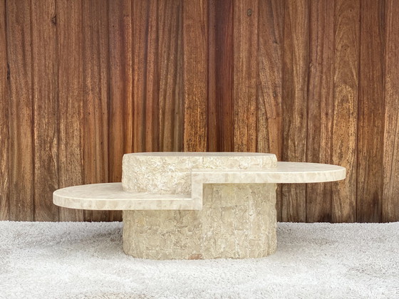 Image 1 of Couchtisch Mactanstone 1980er Jahre