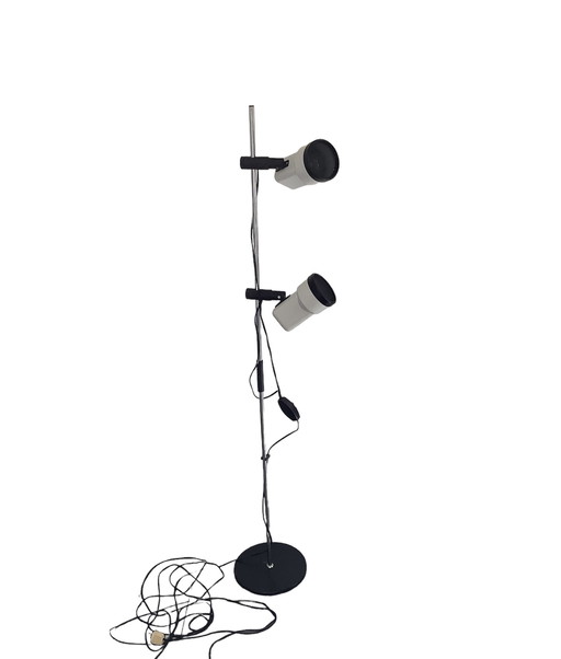 Vintage Vlieland Design Stehlampe Chrom