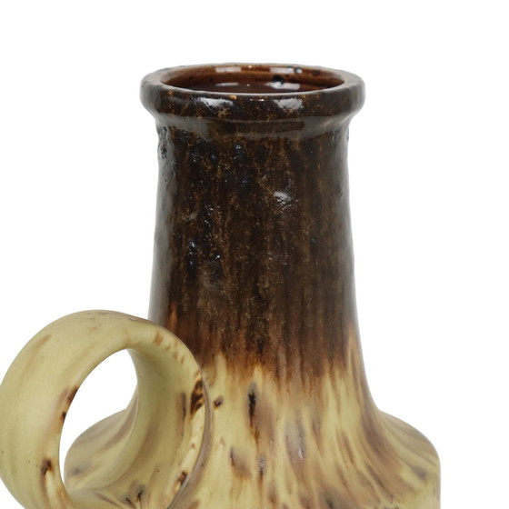 Image 1 of Fat Lava Vase XL Scheurich Westdeutschland Keramik Beige Kuch 412-47