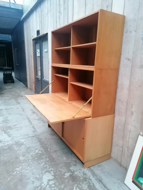 Image 1 of Borge Mogensen Wandschrank Klapptisch