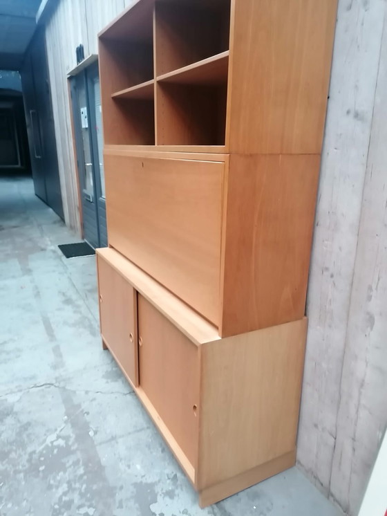 Image 1 of Borge Mogensen Wandschrank Klapptisch