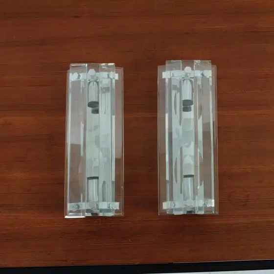 Image 1 of 2x Fontana Arte Applikationen/Wandleuchten