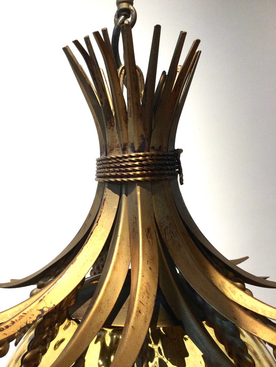 Image 1 of Kornährenleuchter mit Glaskugel