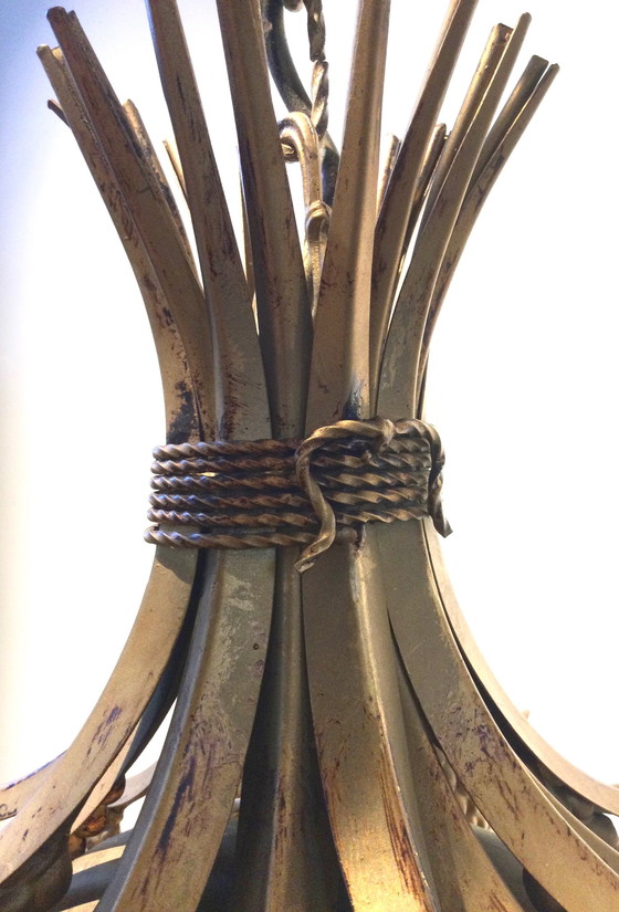 Image 1 of Kornährenleuchter mit Glaskugel