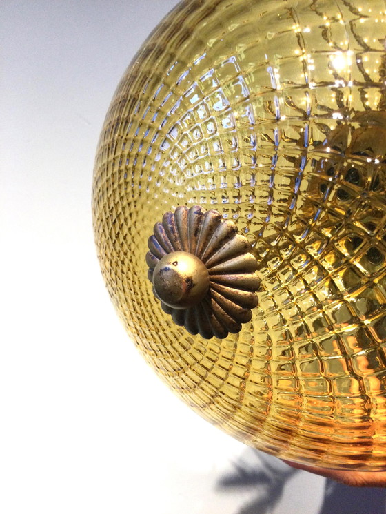 Image 1 of Kornährenleuchter mit Glaskugel