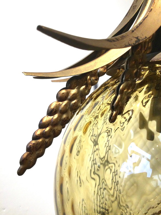 Image 1 of Kornährenleuchter mit Glaskugel