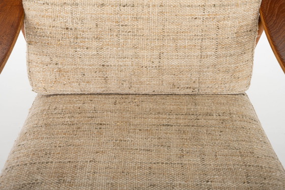 Image 1 of 2 x FD144 Sessel aus Eiche und Teakholz von Peter Hvidt & Orla Mølgaard-Nielsen für France & Søn / France & Daverkosen, 1950er J