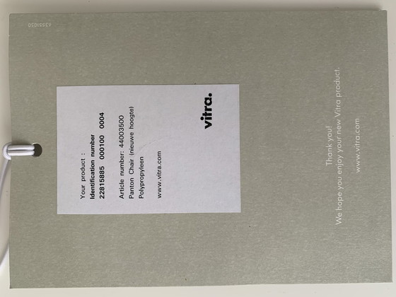 Image 1 of Tulpentisch + 4x Vitra Panton Chair