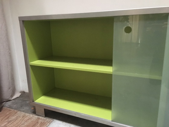 Image 1 of Piet Hein Eek Sideboard, Edelstahl