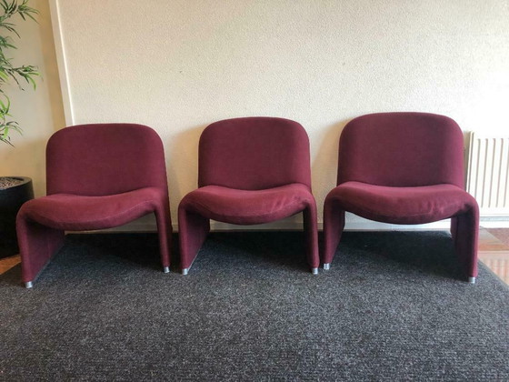 Image 1 of 3 x Artifort Alky Loungesessel Piretti (Preis pro Set)