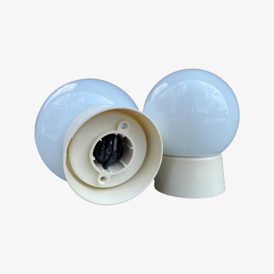 Image 1 of 2er-Set Retro CORODEX Wandleuchten / Tischlampen