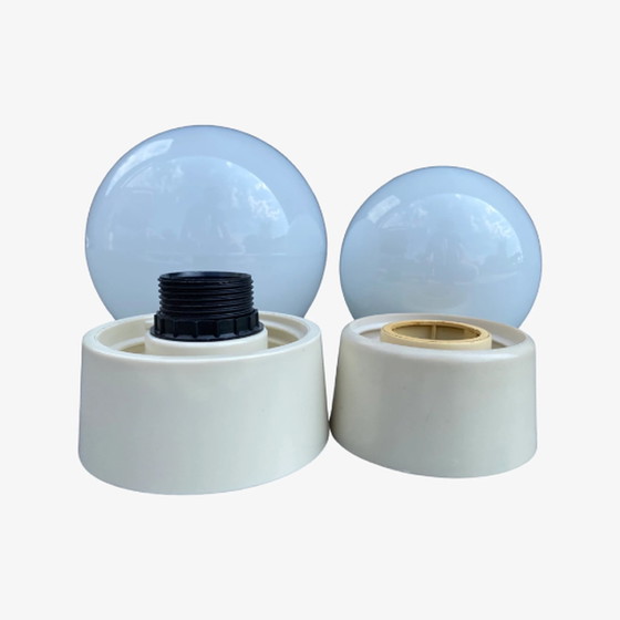 Image 1 of 2er-Set Retro CORODEX Wandleuchten / Tischlampen