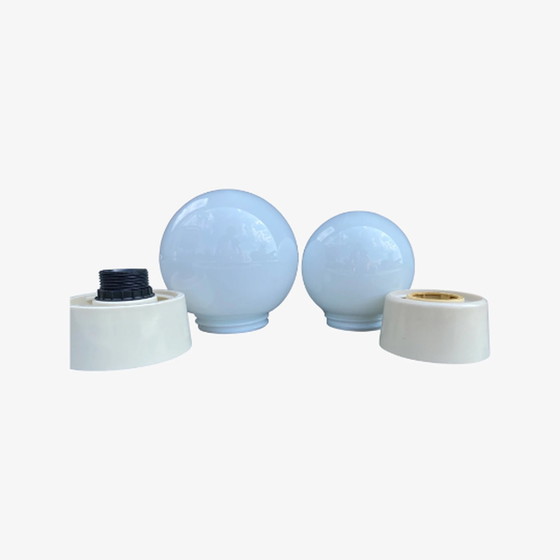 Image 1 of 2er-Set Retro CORODEX Wandleuchten / Tischlampen