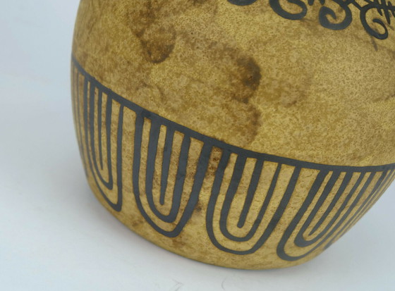 Image 1 of Ceramano Vase Dekor etrusca Hanns Welling 1950er 60er Jahre