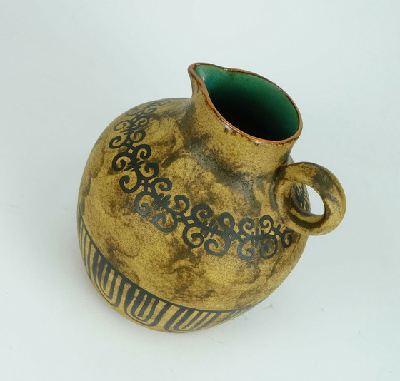 Image 1 of Ceramano Vase Dekor etrusca Hanns Welling 1950er 60er Jahre