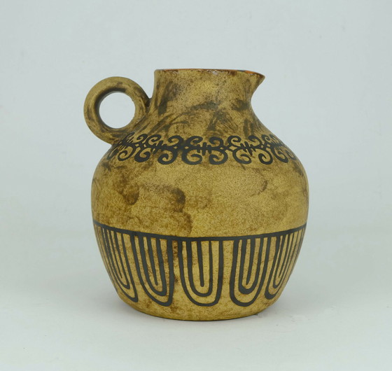 Image 1 of Ceramano Vase Dekor etrusca Hanns Welling 1950er 60er Jahre