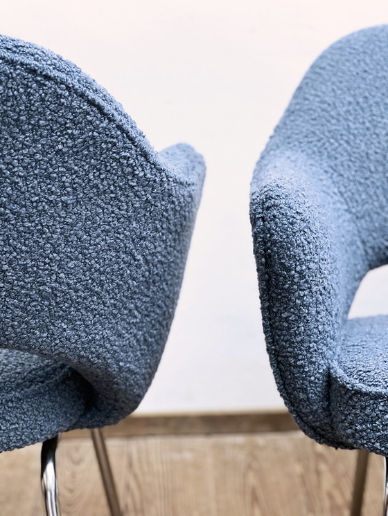 Image 1 of Set mit 4 Chefsesseln von Eero Saarinen, Knoll International, Deutschland