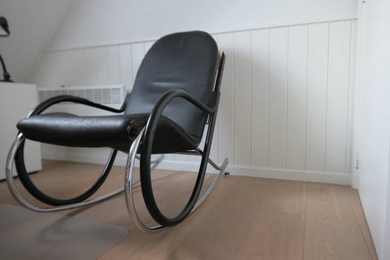 Image 1 of Vintage Paul Tuttle Nonna Schaukelstuhl