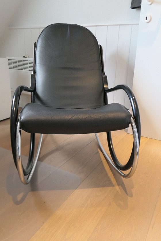 Image 1 of Vintage Paul Tuttle Nonna Schaukelstuhl