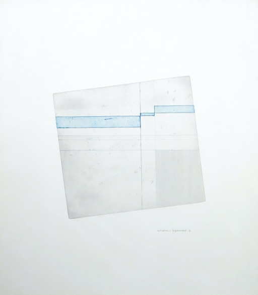 Radierung von Jacques van Dorst