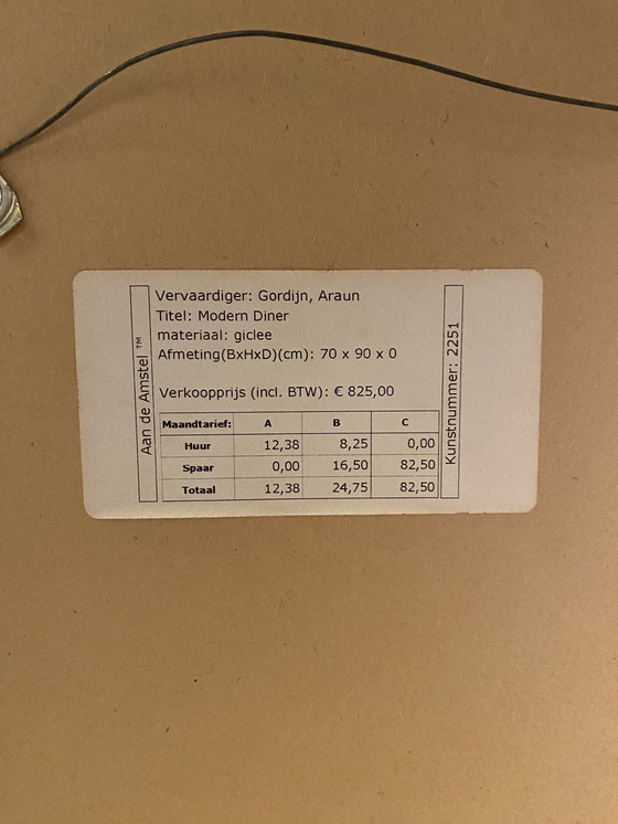 Image 1 of Araun Vorhang Siebdruck - Auto in San Francisco)