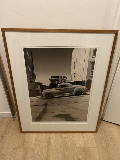 Araun Vorhang Siebdruck - Auto in San Francisco)