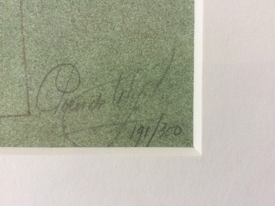 Image 1 of Geld für den Weisen, Lithografie mit Buch