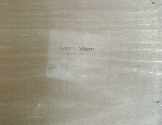 Image 1 of 4 Esszimmerstühle aus olivgrüner Eiche im schwedischen Design