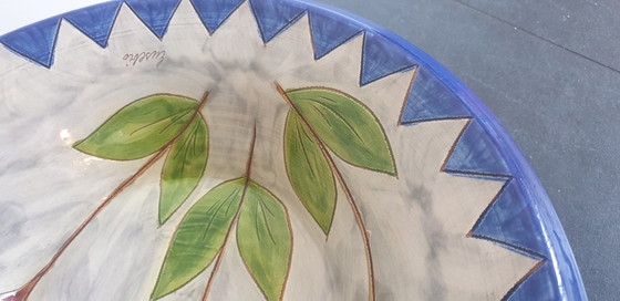 Image 1 of Glasierte Schale aus Eusebio-Keramik