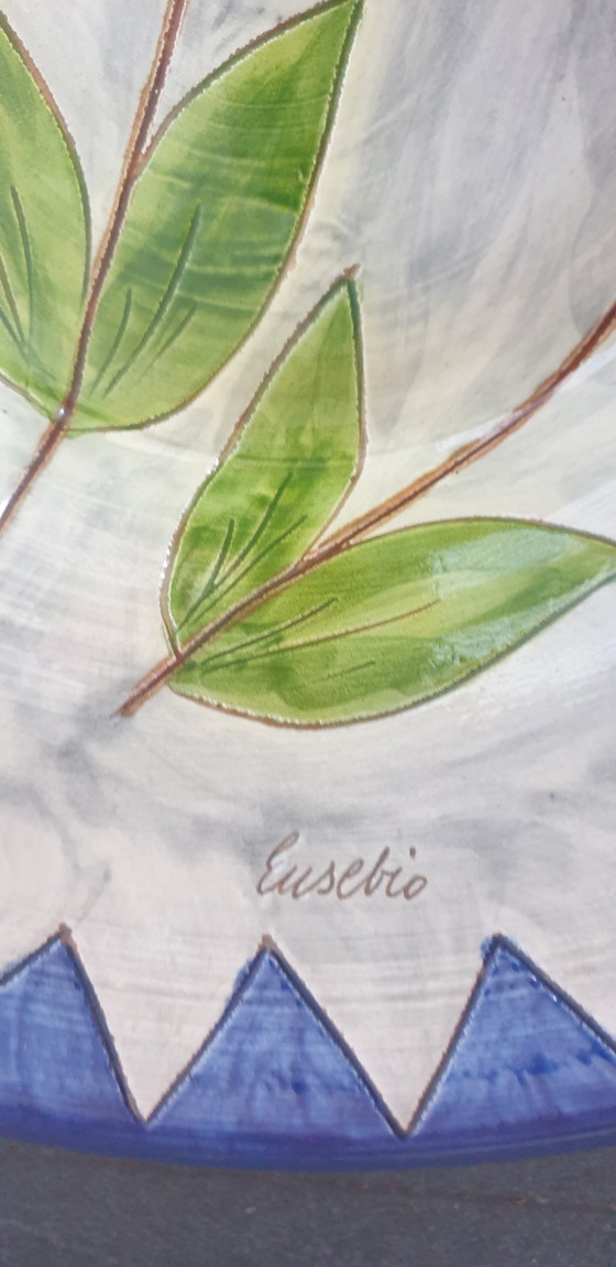 Image 1 of Glasierte Schale aus Eusebio-Keramik